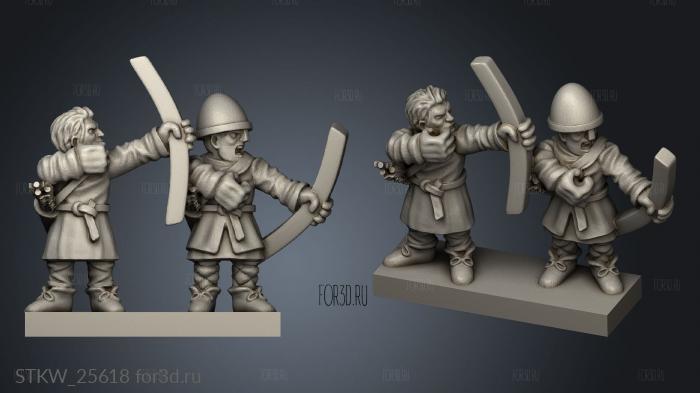 ARCHERS ROMAN SAXON STRIPE stl model for CNC