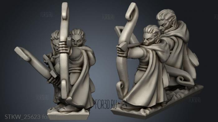 archers stl model for CNC