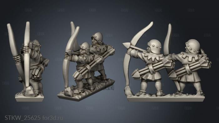 Archers stl model for CNC