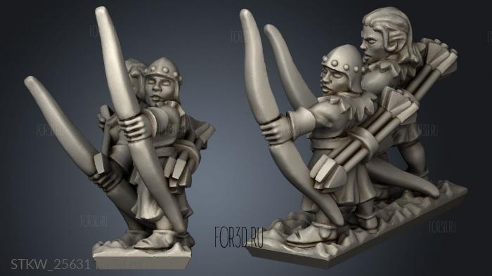 Archers stl model for CNC