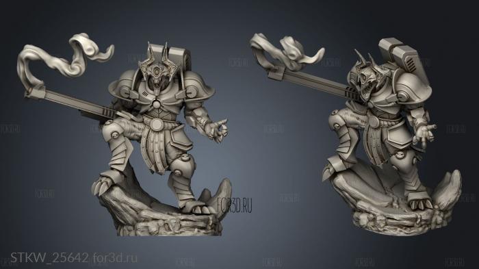 ARCHVI Heavy Infantry effect stl model for CNC