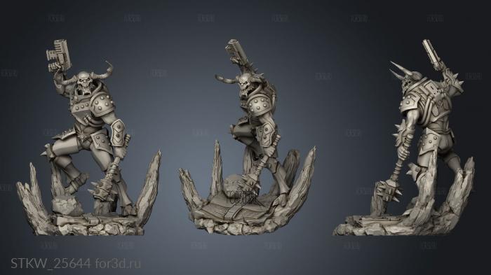 ARCHVI Light Infantry stl model for CNC