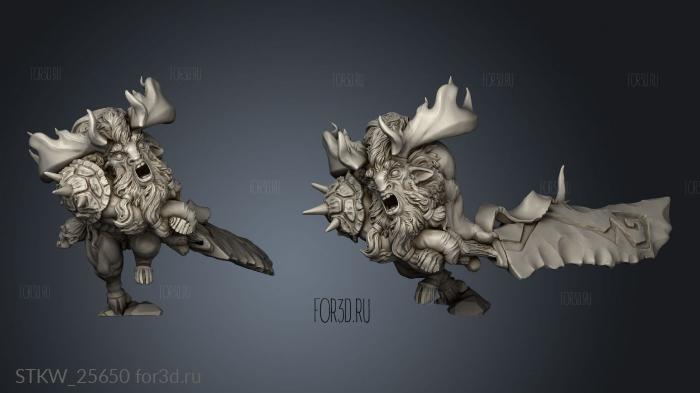 Ariche Berserker Arkhan stl model for CNC