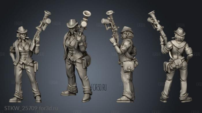 Orc Female Artillerist Force Ballista 3d stl модель для ЧПУ