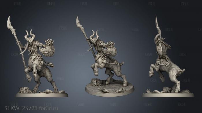 Arverian Woodkeepers Cervitaurs Cervitaur stl model for CNC