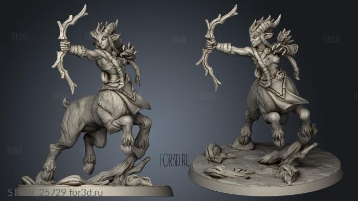 Arverian Woodkeepers Cervitaurs Cervitaur Bow stl model for CNC