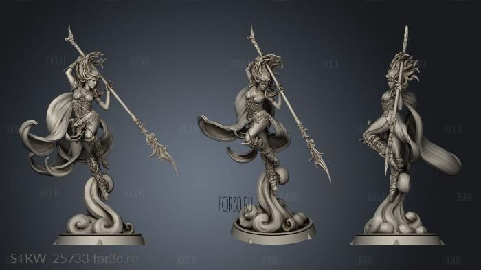 Asaria Miraluna Hero stl model for CNC