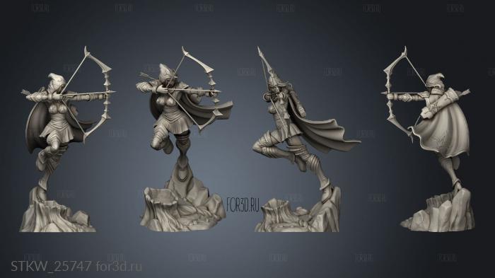 Ashe Arrow stl model for CNC