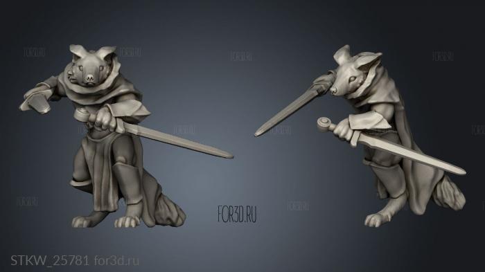 assassin stl model for CNC