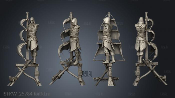 Assassin The stl model for CNC