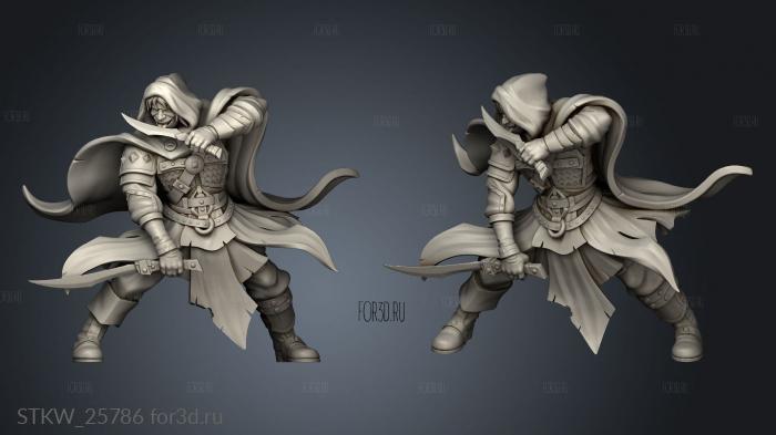 Assassins assassin stl model for CNC