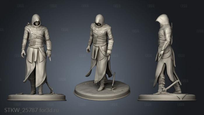 Assassins Creed stl model for CNC