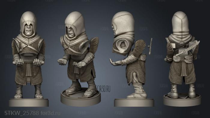 Assassins Creed stl model for CNC