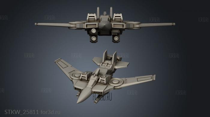 Stinger Fighter 3d stl модель для ЧПУ