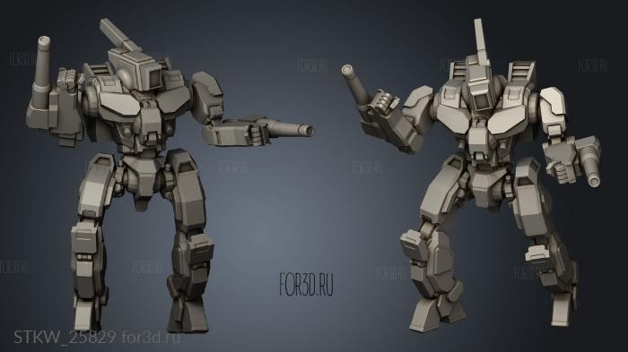 Light Mechs Stinger Needle stl model for CNC