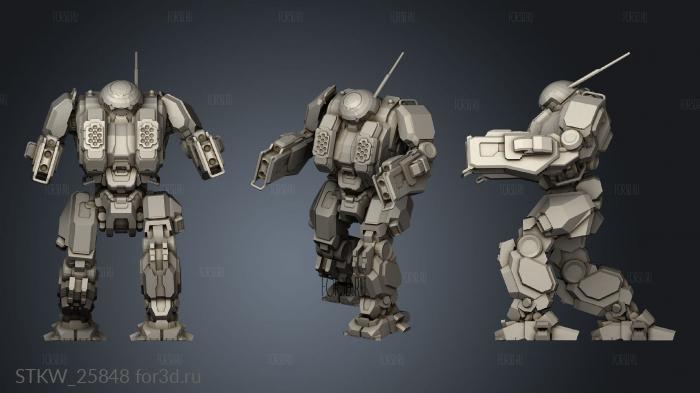 Mechs Darvish 3d stl модель для ЧПУ