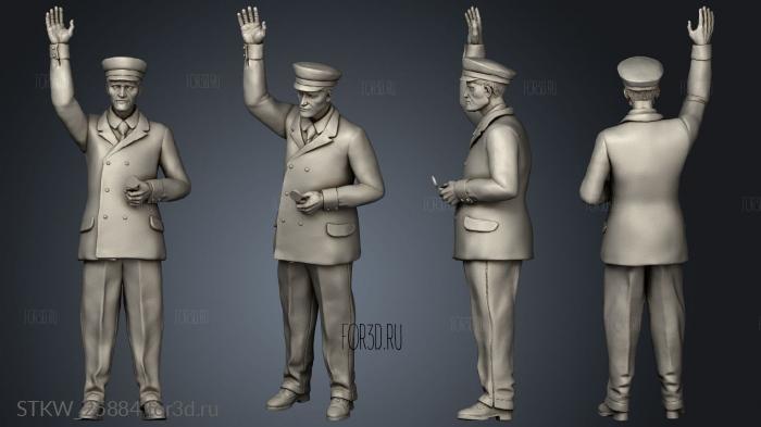 Staff Passengers people 3d stl модель для ЧПУ