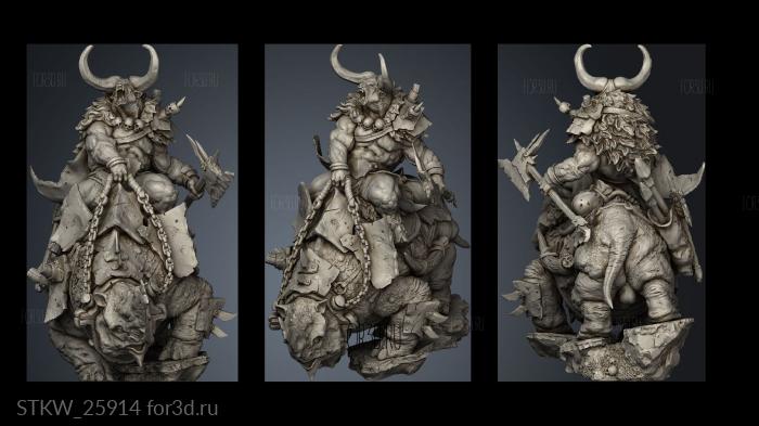 Rockgut Raider Warlord 3d stl модель для ЧПУ