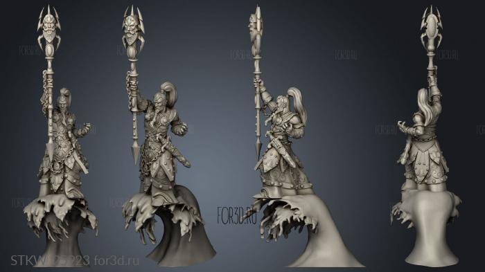 Avatars War Hydromancer stl model for CNC