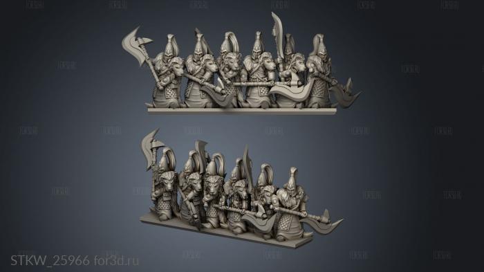 Axe warriors stl model for CNC