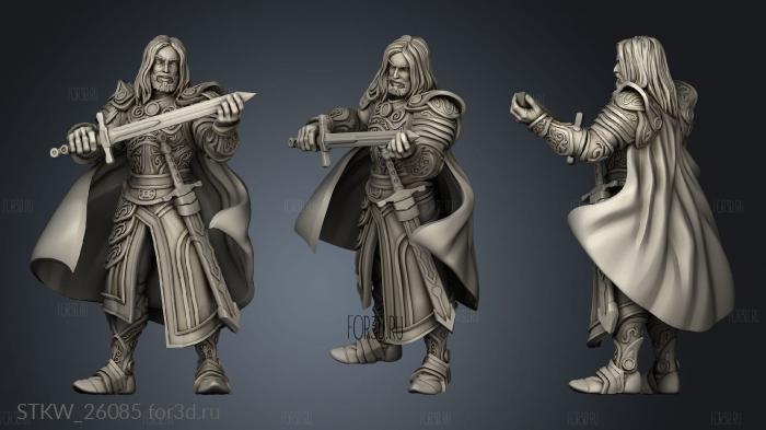 Baldur Idle stl model for CNC