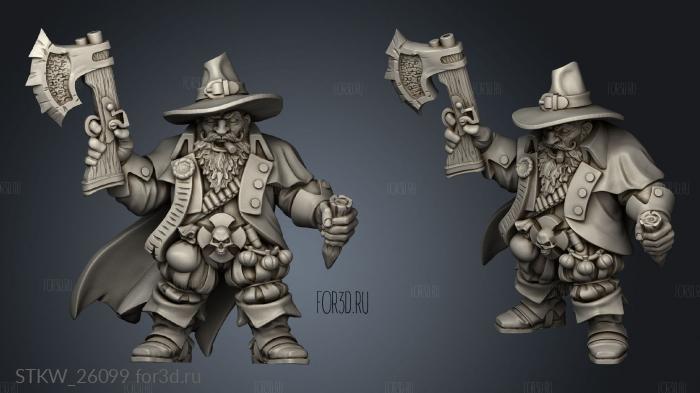 Balur van Helsing stl model for CNC