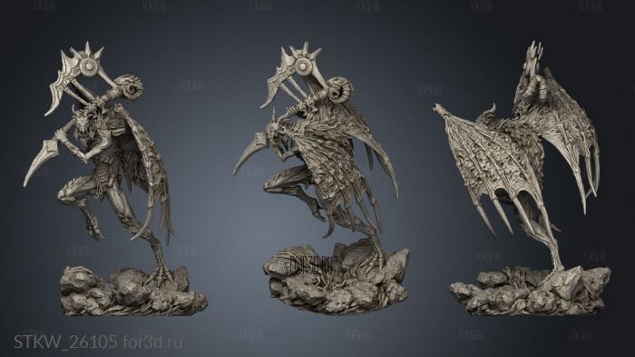 Bane Demons Demon stl model for CNC