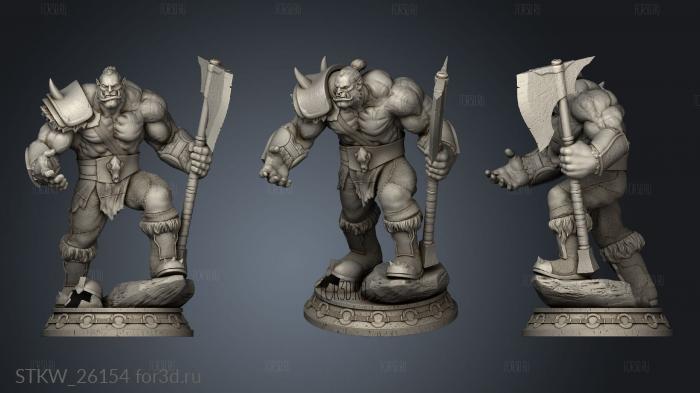 Barbarians stl model for CNC