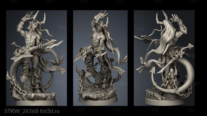 Epic Adventure Bard stl model for CNC