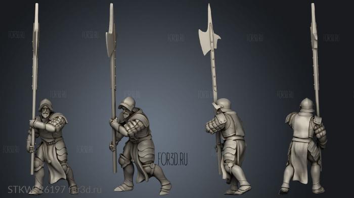 Basic troop stl model for CNC