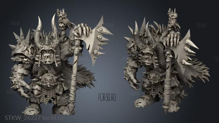 batch batch warlord stl model for CNC