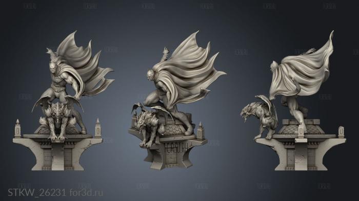 Batman Ao chuang stl model for CNC