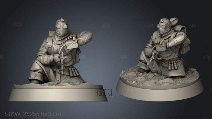 Battlefield Medics Medic Surgeon stl model for CNC