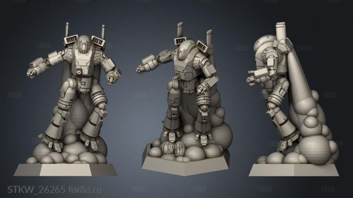 Battletech Ost Scout Mid Jump Ost Scout On stl model for CNC