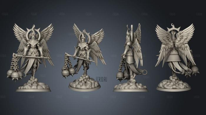 Archangels Justice Arm stl model for CNC