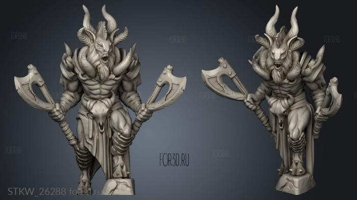 Beast Folk stl model for CNC