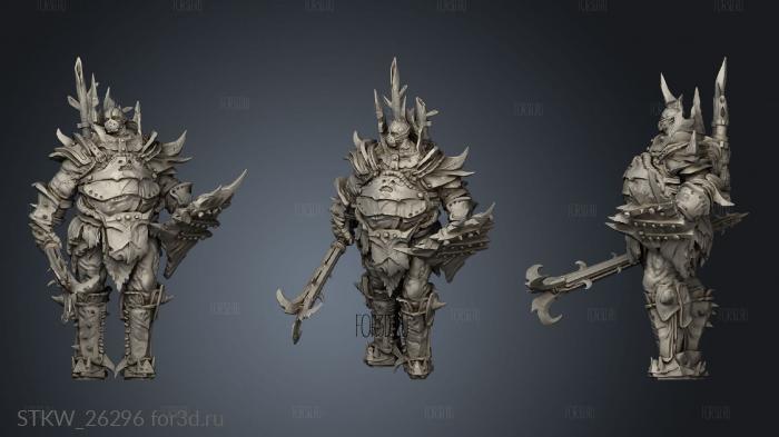 Beastarium Sorukh The Warlord stl model for CNC