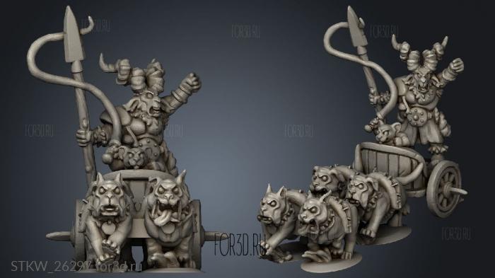 chariot master stl model for CNC