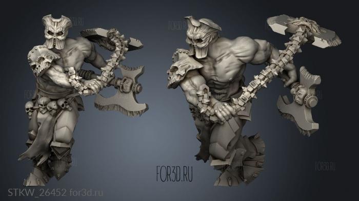 Berserk Guard stl model for CNC