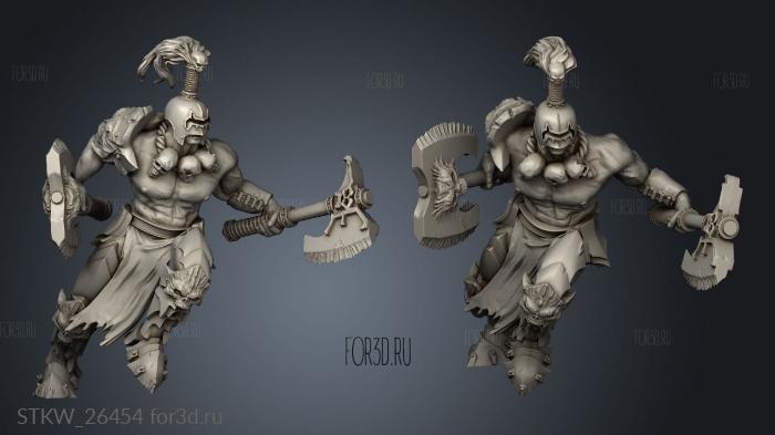 Berserk Guard stl model for CNC