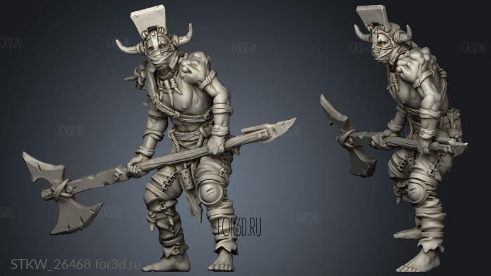 bestia Scrap Shaman stl model for CNC