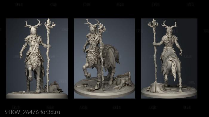 Tribe Centaurs Adethon 3d stl модель для ЧПУ