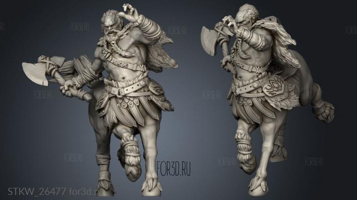 Tribe Centaurs Kratos 3d stl модель для ЧПУ