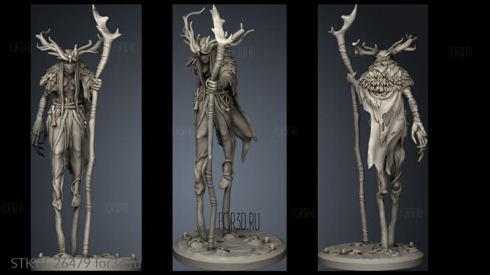 Witch stl model for CNC