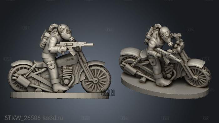 Big Mr Tong Apoc Cult Biker stl model for CNC