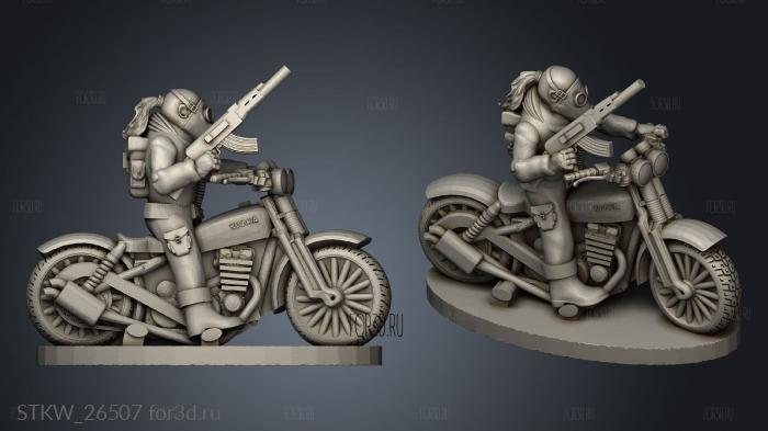 Big Mr Tong Apoc Cult Biker stl model for CNC