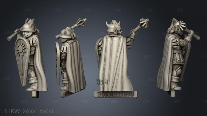 Citadel Guard stl model for CNC