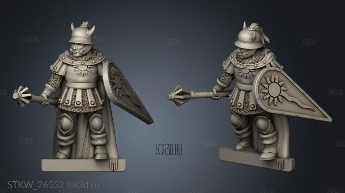 Citadel Guard stl model for CNC