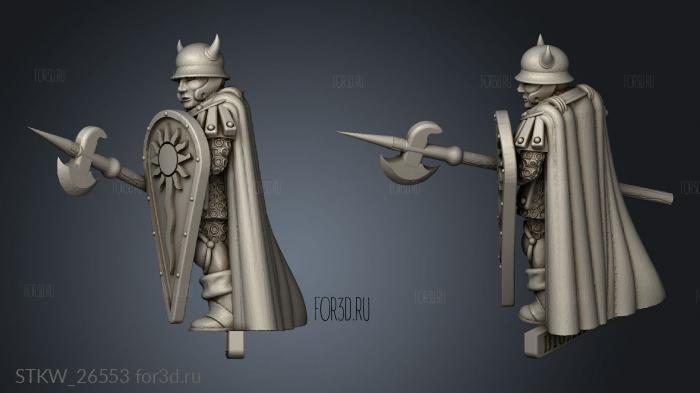 Citadel Guard stl model for CNC
