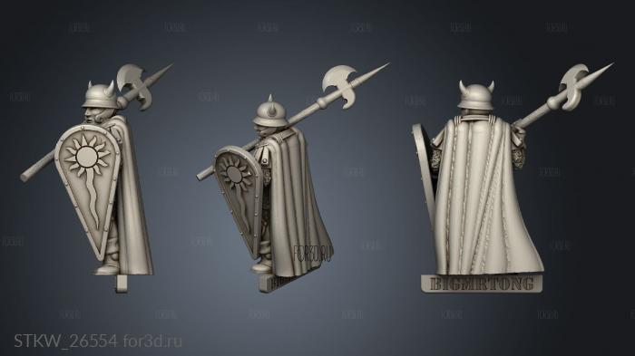 Citadel Guard stl model for CNC